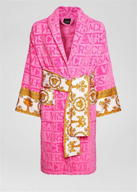 women versace bathrobe|Versace style dressing gown.